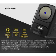 NiteCore Аккумуляторный фонарь с зарядкой — NiteCore TM10K
