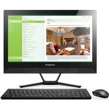 Моноблок Lenovo C40-30 [F0B400GURK] 21.5 FHD(1920x1080) nonTOUCH Intel Celeron 3205U 1.50GHz Dual 4GB 500GB GMA HD DVD-RW WiFi BT4.0 CR KB+MOUSE(USB) W8 1Y  BLACK