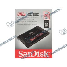 SSD диск 250ГБ 2.5" SanDisk "Ultra 3D SSD" SDSSDH3-250G-G25 (SATA III) (ret) [141916]