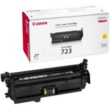 Картридж CANON 723 Y (2641B002) для  i-SENSYS LBP7750Cdn, желтый (5000 стр.)