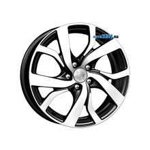 КиК Палермо 6.5x16 5x114.3 ET52.5 DIA67.1 блэк-платинум