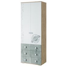 Шкаф для белья Тренд 802х460х2176 белья крафт метрополитан грей белый фп
