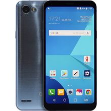 Смартфон LG Q6 Plus M700AN-64Gb Black   Blue (1.4GHz, 4Gb, 5.5" 2160x1080 IPS, 4G+WiFi+BT, 64Gb+microSD, 13Mpx, Andr)