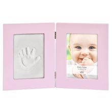 Innova Фоторамка Innova PI07885 Фоторамка 13*18 + набор для лепки Baby Keepsake photo and imprint kit розовая, МДФ Б0032001 ID - 266697