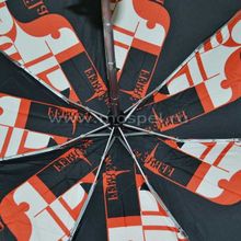 Зонт мини Ferre LA5005 черно-красный