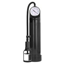 Черная вакуумная помпа с манометром Comfort Pump With Advanced PSI Gaug (224688)