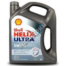SHELL  Helix Ultra  ECT  5W30 синт. мот.масло 4л