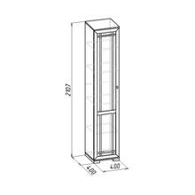 ПМ: Глазов Sherlock 8 (гостиная) Шкаф для белья   Sherlock 81 (гостиная) Шкаф для белья