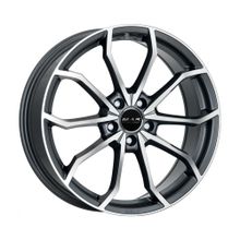 Колесные диски MAK Lowe-FF 7,5R17 5*100 ET35 d57,1 Gunmetal Mirror Face [F7570LWQM35PEX]