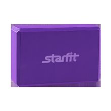 STARFIT Блок для йоги FA-101 EVA, фиолетовый