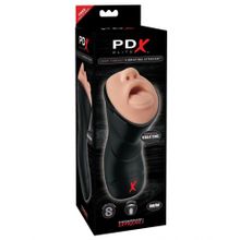 Мастурбатор-ротик Deep Throat Vibrating Stroker (139178)