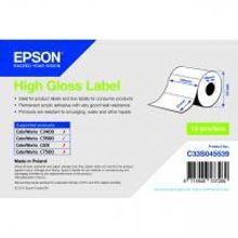 EPSON C33S045539 бумага самоклеющаяся глянцевая А6 4" (102 x 151 мм) 87 г м2, 610 этикеток