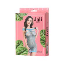 Erolanta Чувственное платье-сетка Joli Carmel (L-XL   голубой)