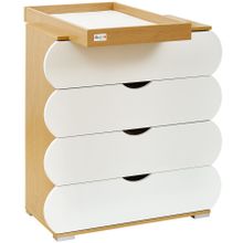 Комод пеленальный TreeO Natur White