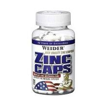 Минералы Weider Zinc Caps, 120 капсул