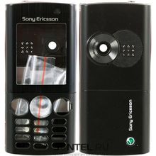 Корпус Class A-A-A Sony-Ericsson K630 черный красный