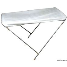 Osculati Light 2-arc foldable bimini 150 160 white, 46.900.02