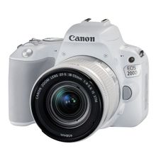 Фотоаппарат Canon EOS 200D Kit 18-55 STM белый