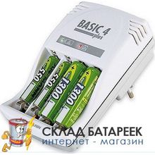 Зарядное устройство ANSMANN BASIC 4 plus  5107343