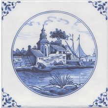 Декор Kerama Marazzi Английский Делфт 5222 3F Вилла 200х200