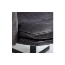 Tetchair Кресло ALFRED с банкеткой (mod. DM7574-1) , серый (28-grey)