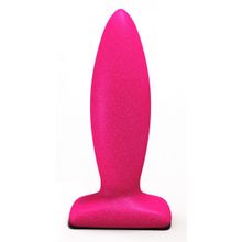 Lola toys Розовый анальный стимулятор Streamline Plug - 10 см. (розовый)