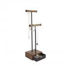 Umbra Органайзер для украшений PILLAR высокий чёрный орех арт. 299269-048