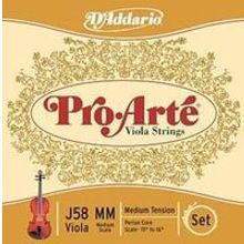 J58-MM PROARTE Комплект струн для альта D`Addario