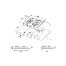 Kuppersberg Варочная поверхность Kuppersberg TG 69 W