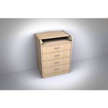 Комод пеленальный 80 4 (Апельсин)