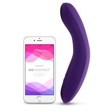 We-vibe Фиолетовый вибромассажёр We Vibe Rave Purple - 19,3 см. (фиолетовый)