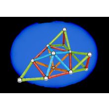 Конструктор GEOMAG 353 Confetti 88 деталей