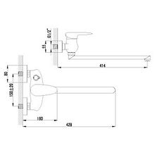 Смеситель Lemark Status LM4417C универсальный