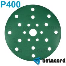 Абразивный круг P400 Betacord Malahit D150 мм 21 отверстие (100 шт.)