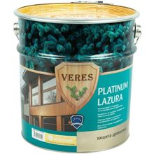 Veres Platinum Lazura 9 л бесцветная