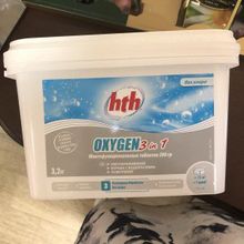 Многофункциональные таблетки активного кислорода HTH 3 в 1 (200 г), 3,2 кг