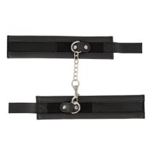 Черные наручники Handcuffs на цепочке (226641)