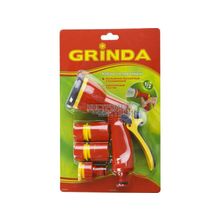 Набор поливочный Grinda 8-427383_z02 (соединители, распылитель пистолетный, адаптер внешний)