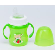 Canpol Babies обучающий EasyStart с силиконовым носиком 120 мл зеленый