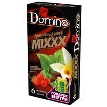 Domino Ароматизированные презервативы DOMINO  Ароматный микс  - 6 шт.