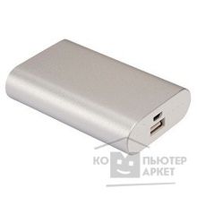 Continent PWB50-152SV SL Аккумулятор внешний портативный, 5400mAh, серебристый