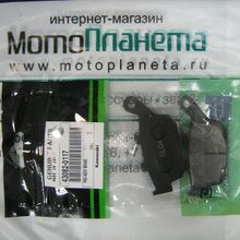 KAWASAKI Колодки тормозные KAWASAKI задние Z750R &#039;11-12   Z800 &#039;13-16 43082-0117