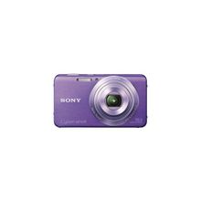 Sony cyber-shot dsc-w630 16.1mpix фиолетовый  5x 2.7" 720p ms np-bn1