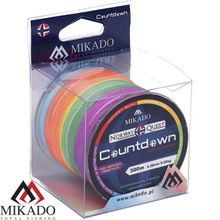 Плетеный шнур Mikado NORWAY QUEST COUNTDOWN 0,18 (300 м)-14,50 кг.