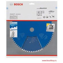 Bosch Пильный диск Expert for Aluminium 250x30x2.8 2x68T по алюминию (2608644119 , 2.608.644.119)