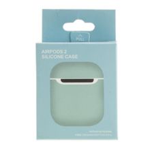 Силиконовый чехол AirPods Soft Touch Slim, sky blue