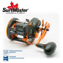 Катушка мультипликаторная Surf Master Sea Wizard 30L со счетчиком
