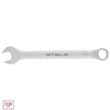 Stels Ключ комбинированный, 14 мм, CrV, матовый хром Stels