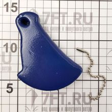 Osculati Брелок плавающий Парусная яхта Osculati 35.822.02 синий с цепочкой
