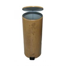 Ведро для мусора с педалью (50 л) вишня,бук